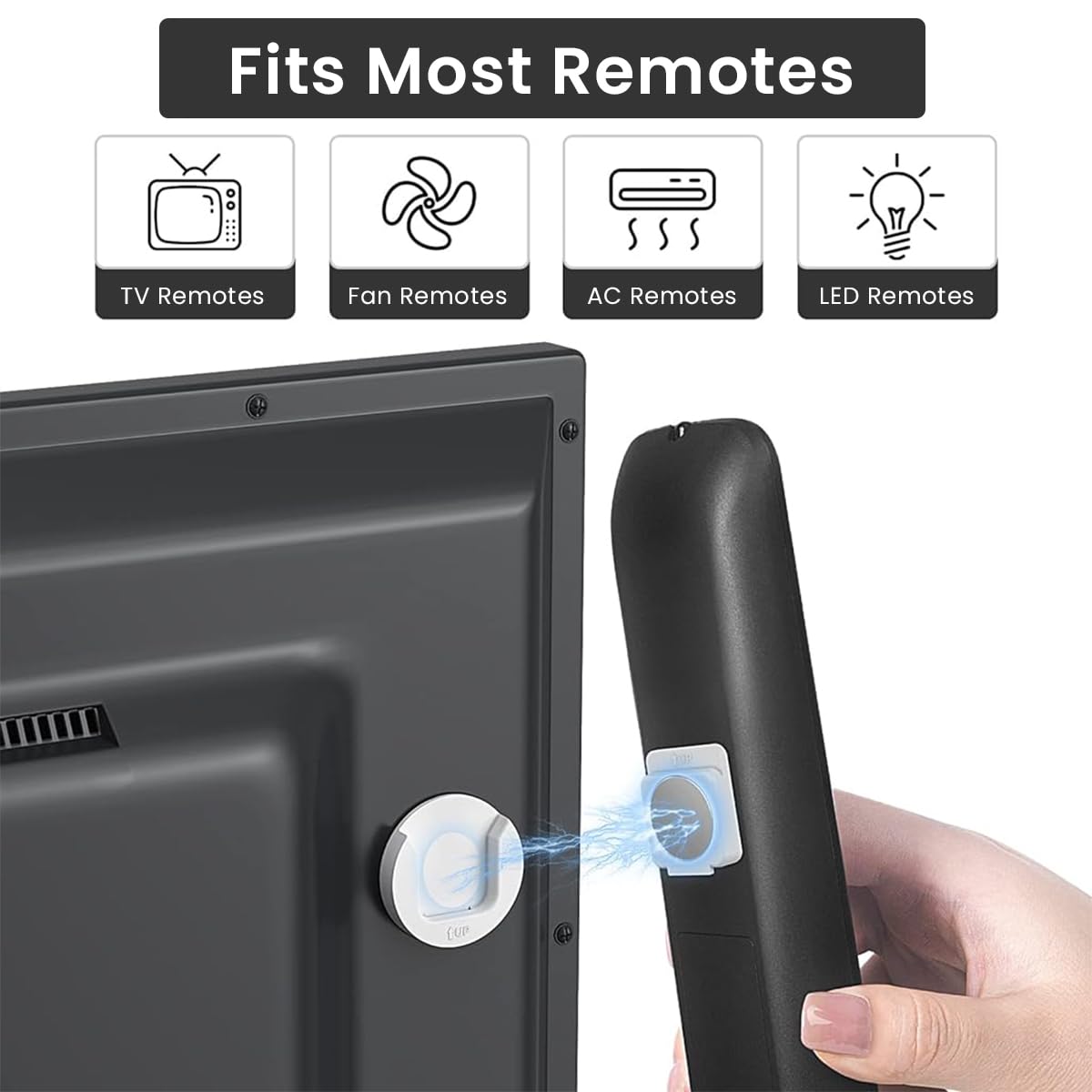 ZORBES Remote Organizer Wall Magnetic Organizer Set of 4Pcs Wall Mounted Magnetic Organizer for Remote Self-adhesive Space Saving Wall Organizer Universal Wall Magnetic Organizer for Remote ZORBES Remote Organizer Wall Magnetic Organizer Set of 4Pcs Wall Mounted Magnetic Organizer for Remote Self-adhesive Space Saving Wall Organizer Universal Wall Magnetic Organizer for Remote